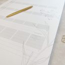 Handgefertigter Wandkalender 2025 | mit 2- oder 5-Spalten – Bild 4