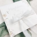 Personalisierte Hochzeitskarte mit geprägtem Rand – Bild 4