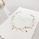 Glückwunschkarte | Handgerissene Kanten | Personalisierung möglich – Bild 3