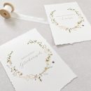 Glückwunschkarte | Handgerissene Kanten | Personalisierung möglich – Bild 2