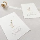 Karte zur Geburt | Handgerissene Kanten | Personalisierung möglich