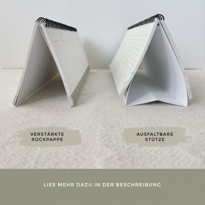 Wochenplaner |  mit täglicher To Do - Liste |  zum Aufstellen – Bild 8