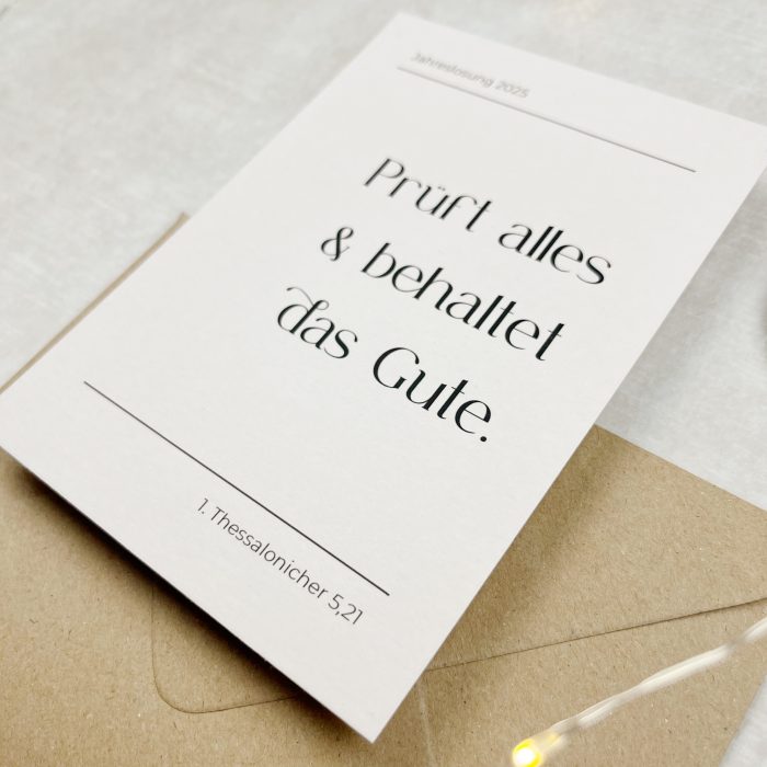 Postkarte A6 | Jahreslosung 2025 – Bild 4